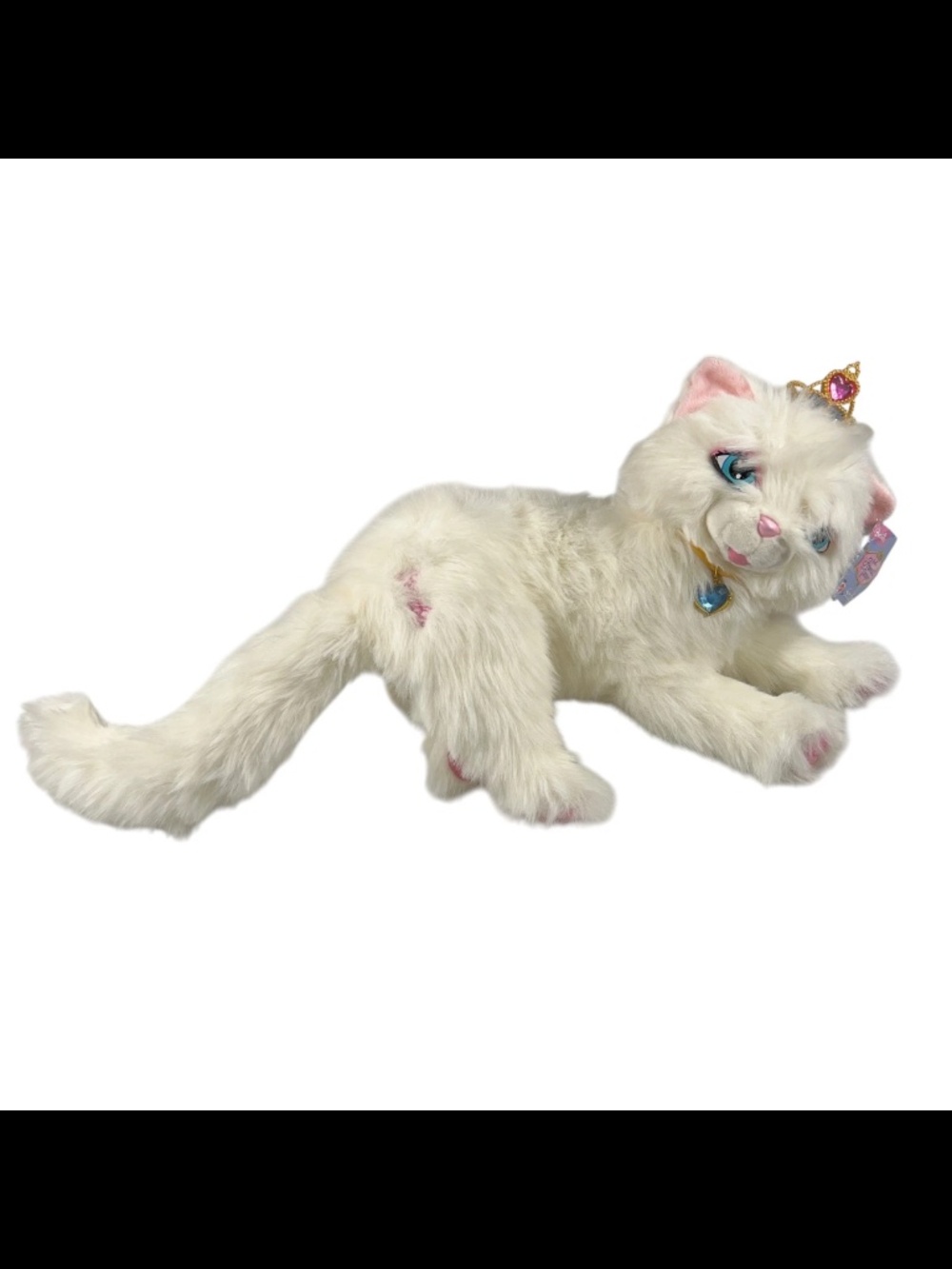 Vintage 2004 Barbie Princess and the Pauper Serafina Large Plush Cat NWT